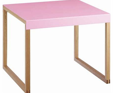 Habitat Kilo Metal Side Table - Bubblegum Pink