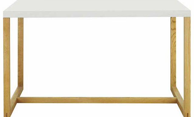 Habitat Kilo Rectangular Dining Table - White