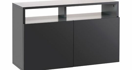 Habitat Kubrik Small Sideboard - Black