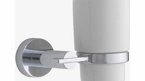 Habitat Metra Bathroom Beaker - White