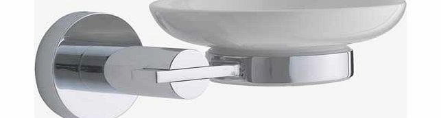 Habitat Metra Soap Dish and Holder - White