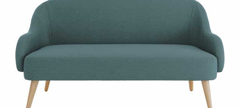 Habitat Momo Teal 2 Seat Sofa