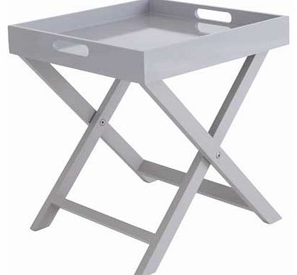 Oken Folding Side Table - Grey