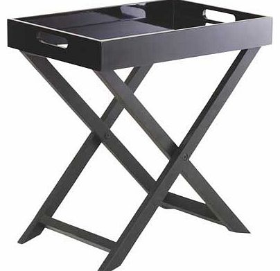 Habitat Oken Small Occasional Table - Black
