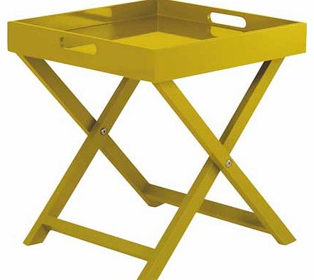 Habitat Oken Small Occasional Table - Yellow