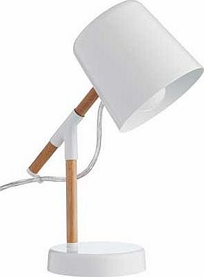 Habitat Peeta Desk Lamp - White