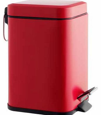 Habitat Poli Bathroom Bin - Raspberry Pink