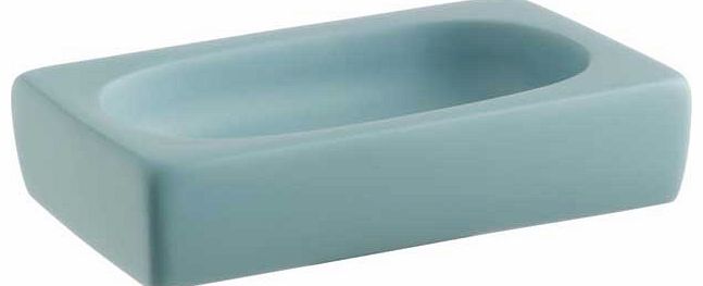 Habitat Poli Soap Dish - Sky Blue