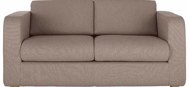 Habitat Porto Natural Fabric 2 Seat Sofa