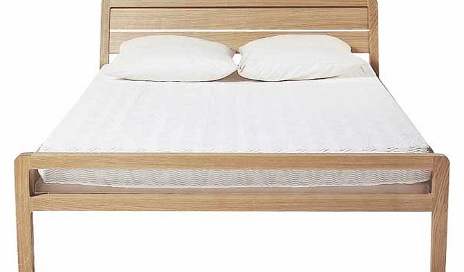 Habitat Radius Kingsize Bed Frame - Oak