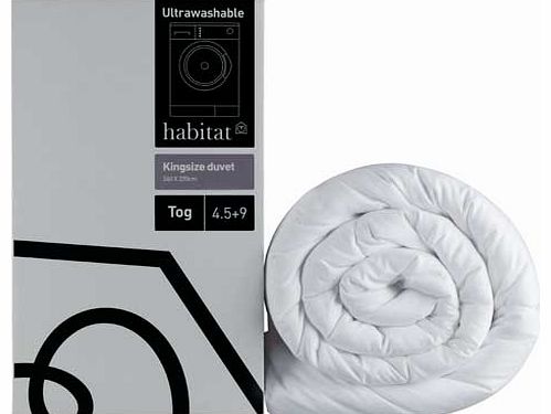Habitat Ultrawashable All Seasons 4.5   9 Tog