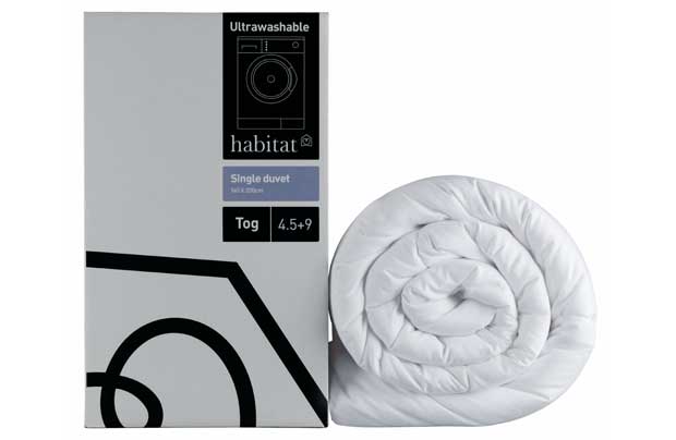 Habitat Ultrawashable All Seasons 4.5  9 Tog