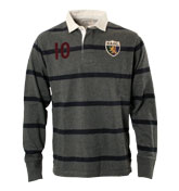 Grey and Navy H.R.F.C Rugby Shirt