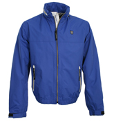 Hackett Royal Blue Jacket with Concealed Hood