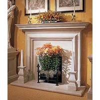 Haddonstone Vanborgh 631 (Obelisks not included) Stone Fireplace