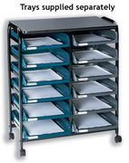 Hago Beanstalk Filing Trolley 12 Tier W568xD380xH740mm Ref 992000