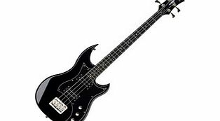 Hagstrom HB-4 Short Scale Bass Guitar Black