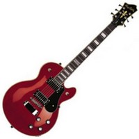 Hagstrom Swede Guitar in Wild Cherry Transparent