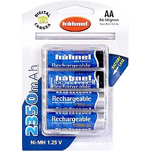 Hahnel AA 2350mAh NiMH Batteries