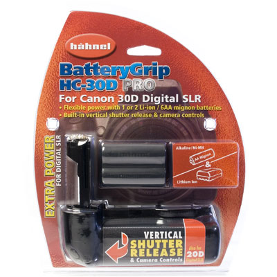 HC-30D Pro Battery Grip for Canon 20D / 30D