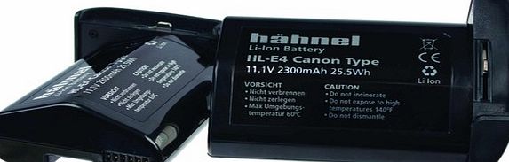 Hahnel HL-E4 - 10001787 - Black - Camera Battery -