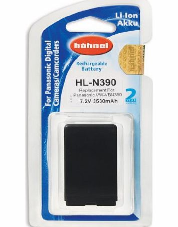 Hahnel HL-N390 Li-ion Replacement Battery for Panasonic VW-VBN390