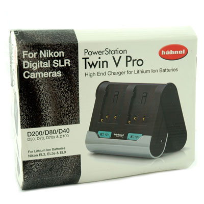 Hahnel Nikon Twin V Pro Battery Charger for EN-EL3
