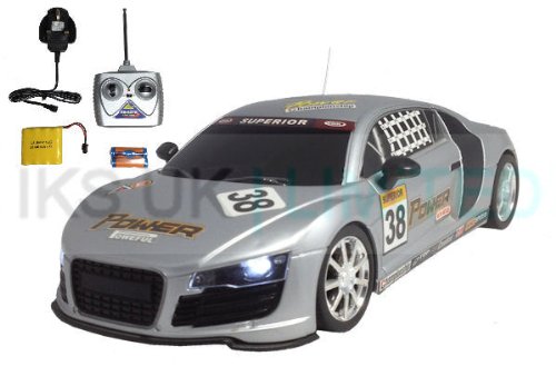 HAI TE Radio Remote Control Audi R8 Race Car RECHARGEABLE 20KPH