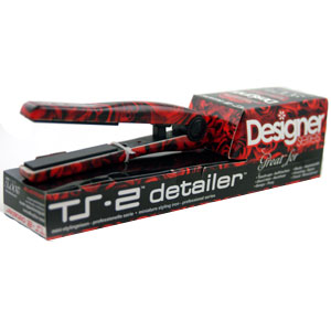 Hair Tools TS-2 Detailer Mini Stylers Red Rose