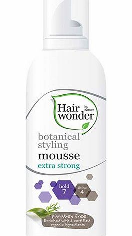 Hairwonder by Nature Botanical Styling Mousse Extra Strong