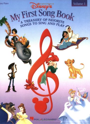 Hal Leonard Disneys My First Songbook for Easy Piano, Vol. 1