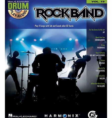 Hal Leonard Drum Play Along Volume 19 Rockband Drums Book/Cd (Hal Leonard Drum Play-Along)