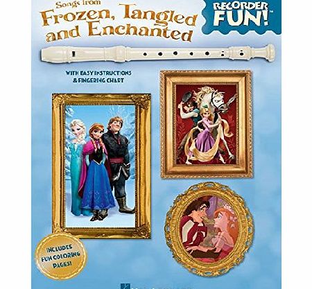Hal Leonard Songs from Frozen, Tangled and Enchanted Recorder Fun!
