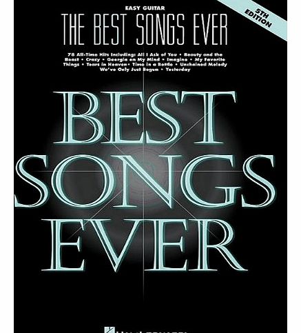 Hal Leonard The Best Songs Ever, Easy Guitar