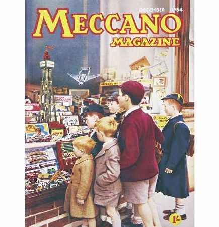 Half Moon Bay Meccano Magazine (Toyshop Window) Postcard