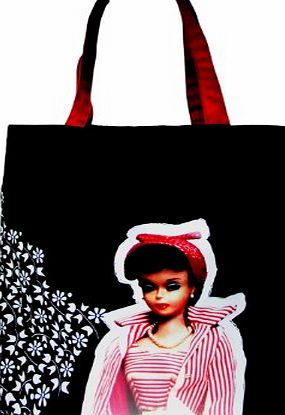 Half Moon Bay Retro Barbie Shopper / Tote Bag