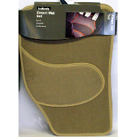 Halfords Carpet Mat Set- Beige