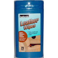 Halfords Leather Wipes (pack of 25)