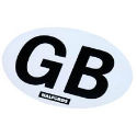 Halfords Magnetic GB Plate