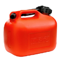 Halfords Red Plastic LRP Fuel Can 5L