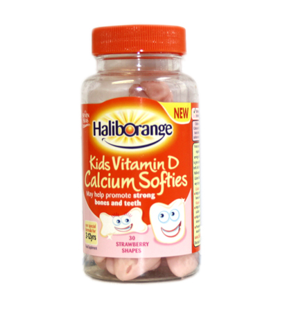 Kids Vitamin D Calcium Strawberry