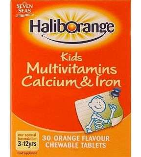 Haliborange Multivitamins, Calcium Iron - 30