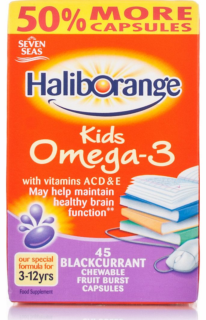 Haliborange Omega 3 Blackcurrant Flavour