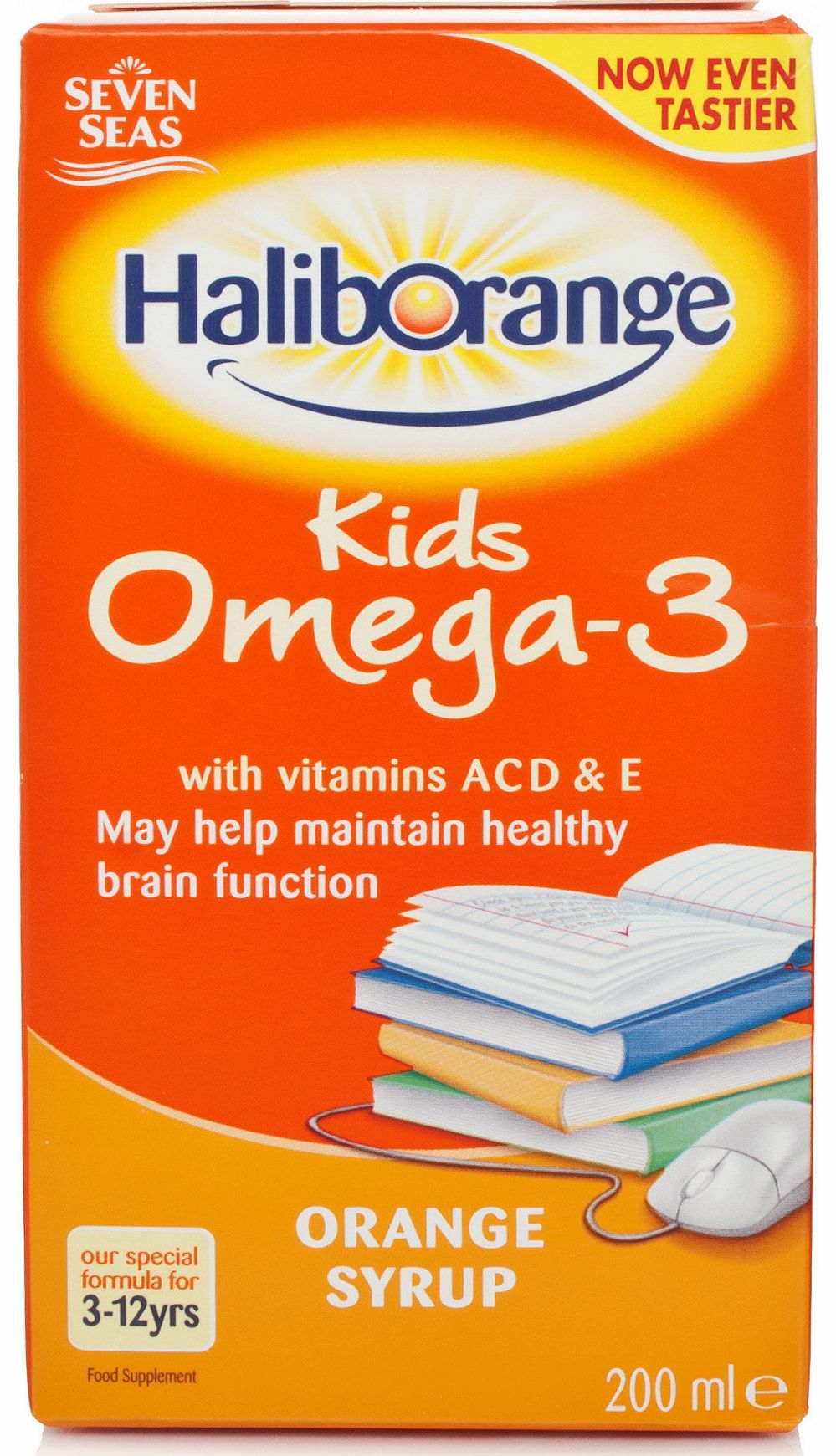 Haliborange Seven Seas Haliborange Kids Omega-3 Orange Syrup