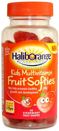 Haliborange Strawberry Fruit Softies x30
