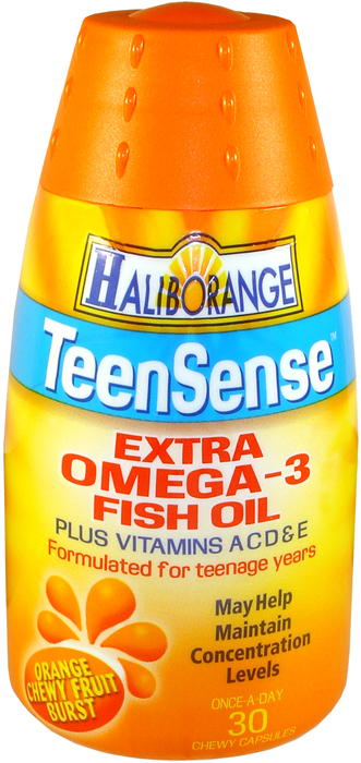 Haliborange TeenSense Orange Omega-3 Fruit