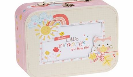 Baby Girls Memory Keepsake Box - New Baby - Christening Gift
