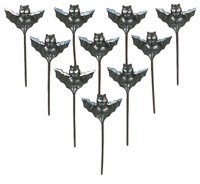 halloween Bat Picks (Pk 10)