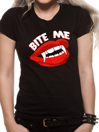 (Bite Me) Fitted T-shirt cid_8474SKBP