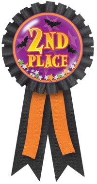 halloween Rosette - 2nd Place Costume